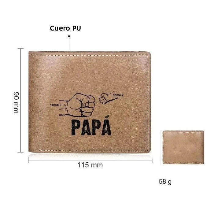 Carteira Personalizada para Pais