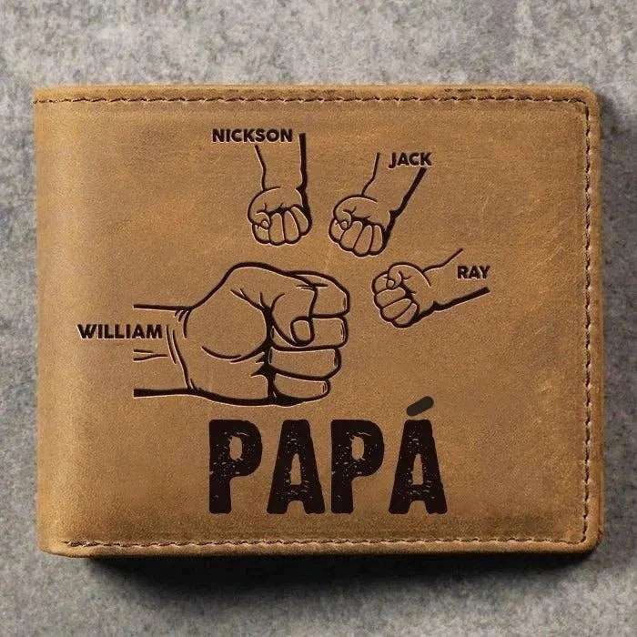 Carteira Personalizada para Pais