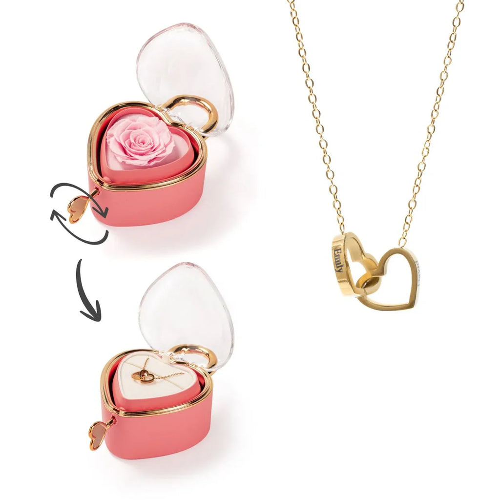 🔐 Candado Eterno con Collar Personalizado